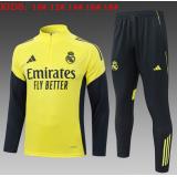 Chándal Real Madrid 2025/26 (Yellow Half zipper) - NIÑOS